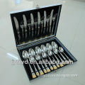 2013 newly design 24pcs cutlery set in gift box